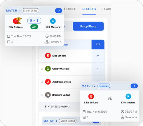 Live Scores & Match Statistics